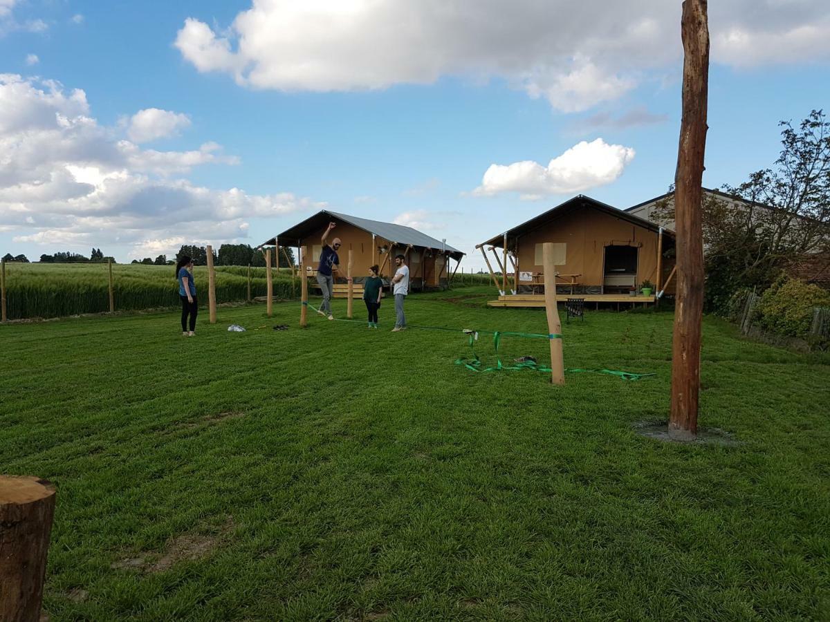 Glamping op het Zeugekot Hotel Beveren  Buitenkant foto