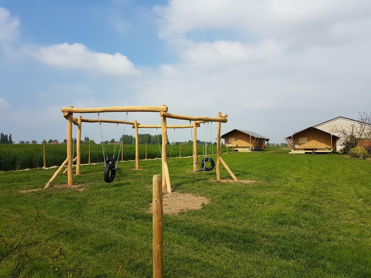 Glamping op het Zeugekot Hotel Beveren  Buitenkant foto