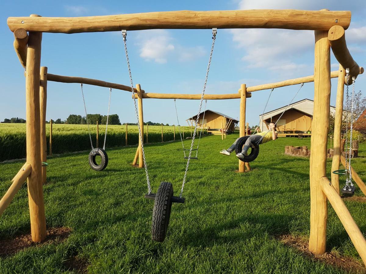 Glamping op het Zeugekot Hotel Beveren  Buitenkant foto